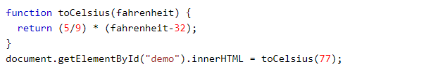 آموزش توابع در HTML 